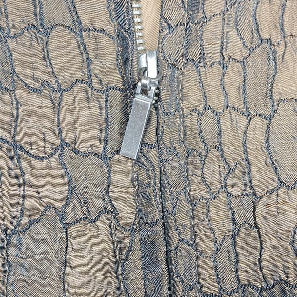 Erin London Brown Crocodile Pattern Womens Vest Size Medium - Picture 3 of 9